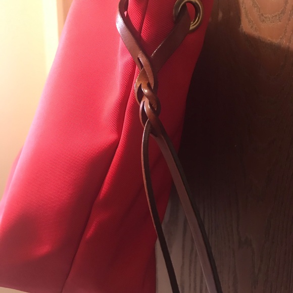 Dooney & Bourke Pink Nylon Tote! - Picture 3 of 8